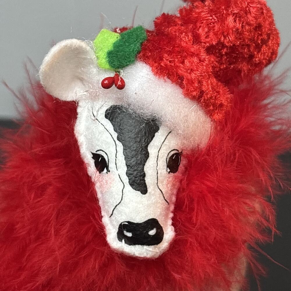 annalee dolls christmas holiday party boa cow 2014 - Picture 9 of 9